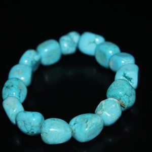 Turquoise Beaded Stretch Bracelet